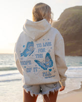 "To Live For the Hope of it All" Hoodie in Heather