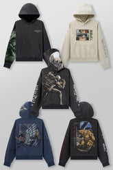 5129 - AOT© x YLA Pullover Hoodies