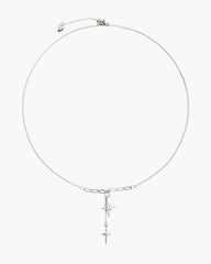 Melissa Silver Star Necklace