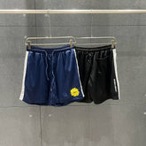 Broken Planet American High Street Trendy Brand Summer Sports and Leisure Mesh Breathable Drawstring Shorts for Men and Women Fog