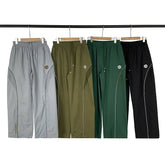 Broken Planet Pants American High Street Trendy Brand Letter Logo Embroidered Loose Woven Straight Pants