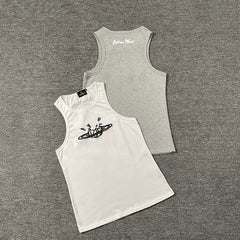 Broken planet, trendy high street, summer sports and leisure, pure cotton base shirt, sleeveless vest, sweatshirt top