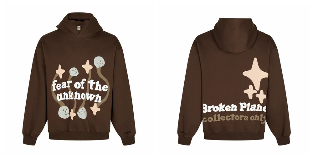 Broken Planet Galaxy Print Hoodie