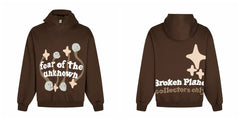 Broken Planet Galaxy Print Hoodie