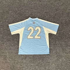 Broken planet shirt, American high street fashion brand, summer sports and leisure contrasting color jersey, short sleeved T-shirt