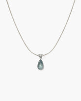 Waterdrop Necklace in Marine Blue
