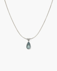 Waterdrop Necklace in Marine Blue