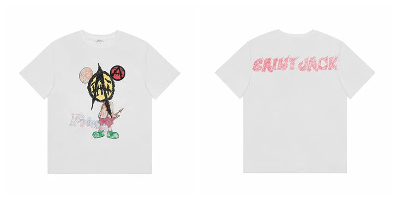 Travis Scott Oversized Casual Tee