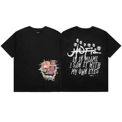 Travis Scott Contemporary Street Fashion Short Sleeve Tee