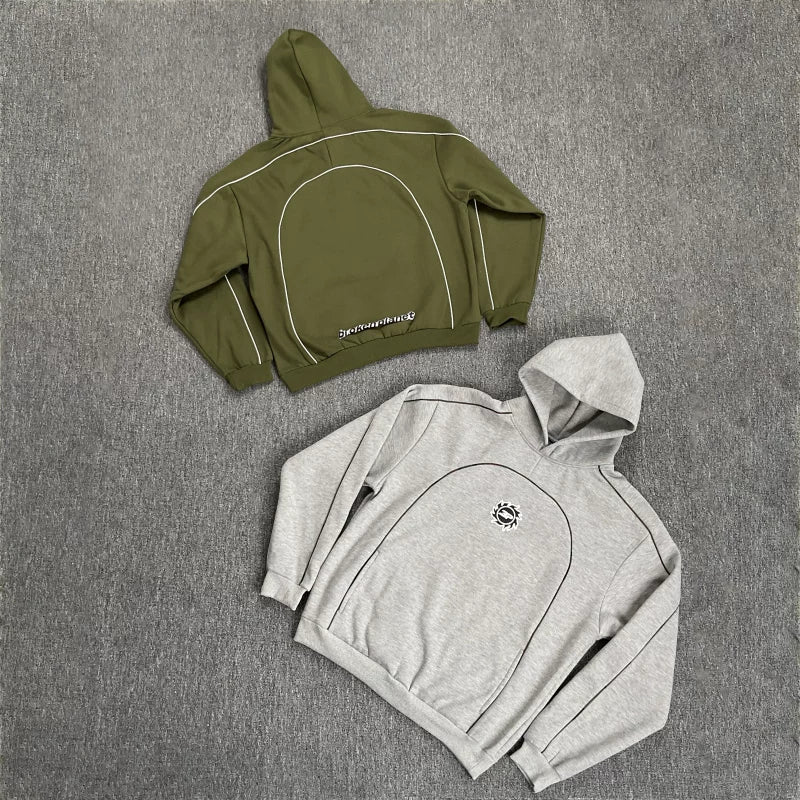 Broken Planet American High Street Trendy Brand Autumn/Winter Casual Retro Loose Plush Warm Hoodie Fog