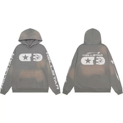 Hellstar Vintage Washed Split Symbol Hoodie