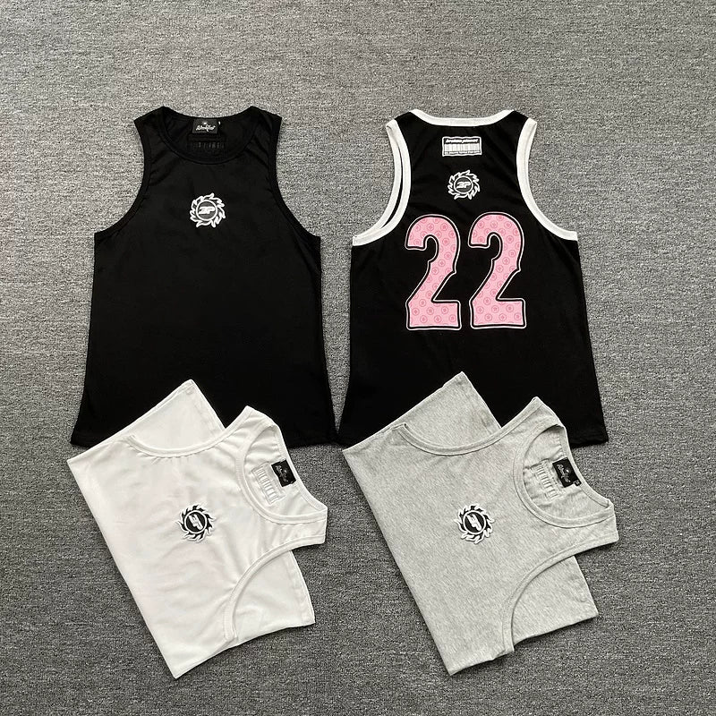 Broken Planet European and American high street fashion brand summer sports and leisure pure cotton sleeveless vest base sweatshirt fog