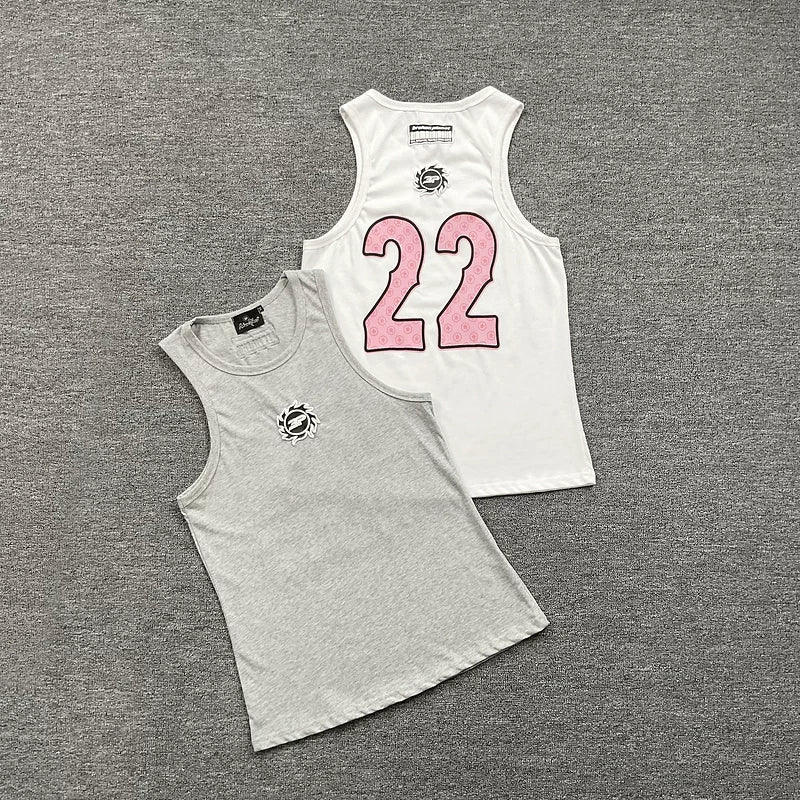 Broken Planet European and American high street fashion brand summer sports and leisure pure cotton sleeveless vest base sweatshirt fog