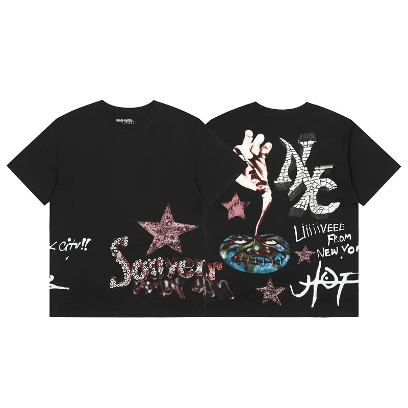 Travis Scott Relaxed Fit Graphic Tee