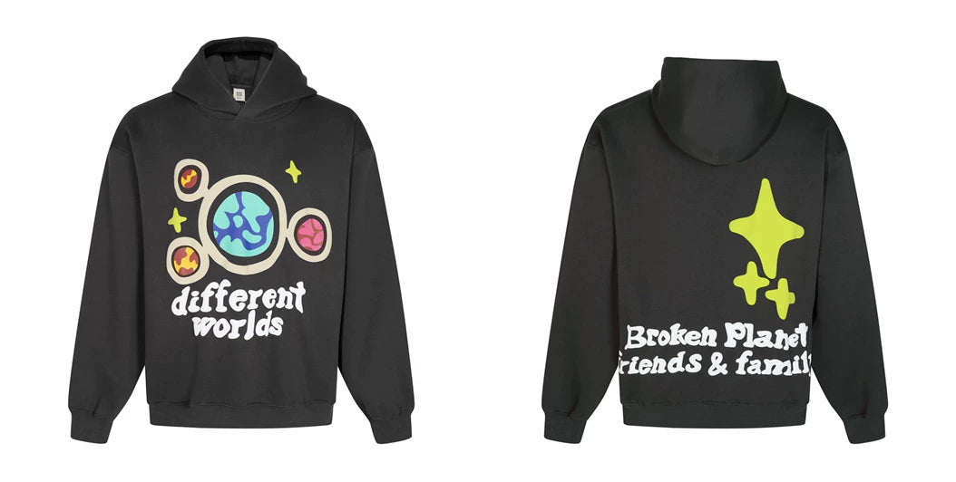 Broken Planet Graphic Vision Hoodie