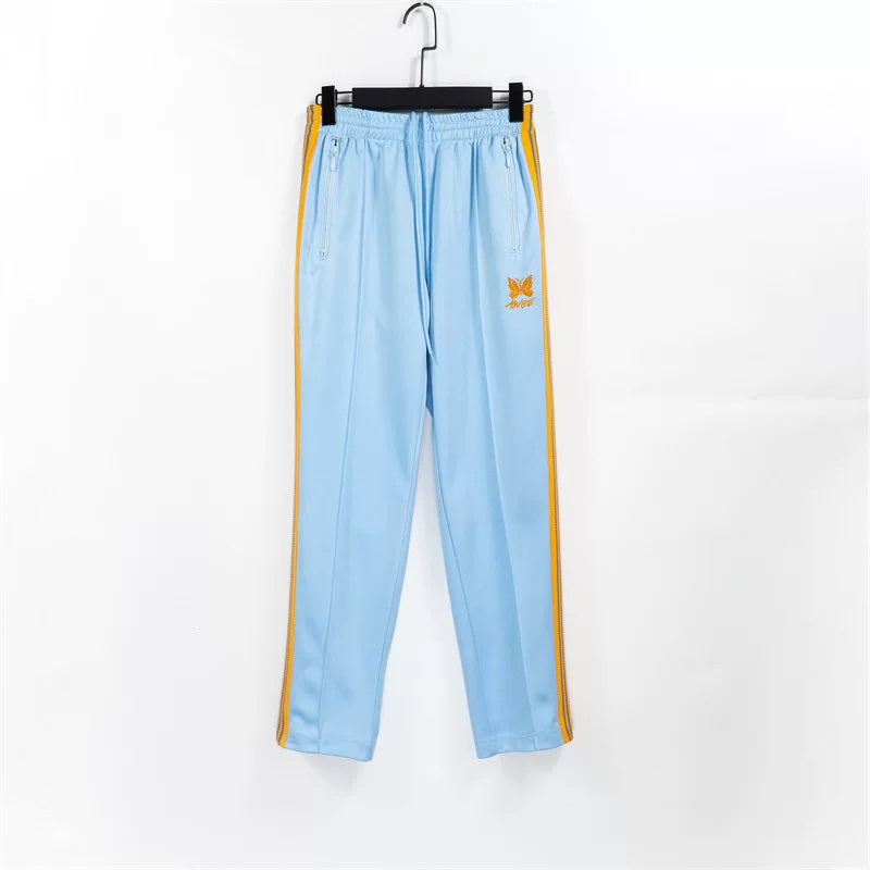 Needles Multi Color Butterfly Side Stripe Straight Track Pants