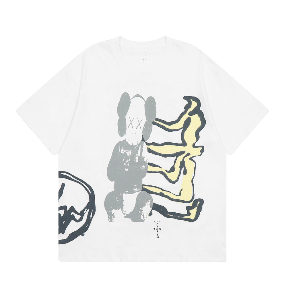Travis Scott Cartoon Graphic Streetwear Tee